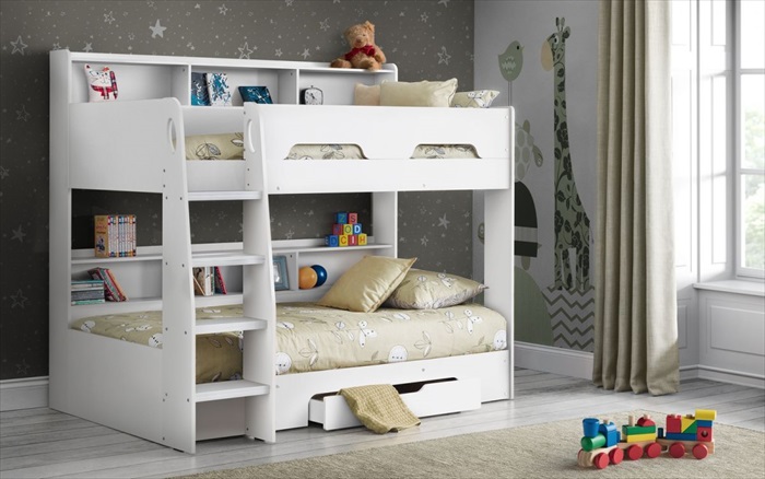 Orion Bunk Pure White Single